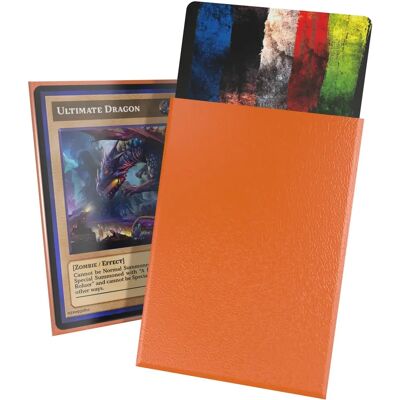 Ultimate Guard 60 Sachets de Protection Cortex Taille Japonaise Orange Mat - Pochette pour cartes japonais - UGD011417 - Publicité Ultimate Guard 60 Sachets de Protection Cortex Taille Japonaise Orange Mat - Pochette pour cartes japonais - UGD011417 - Publicité