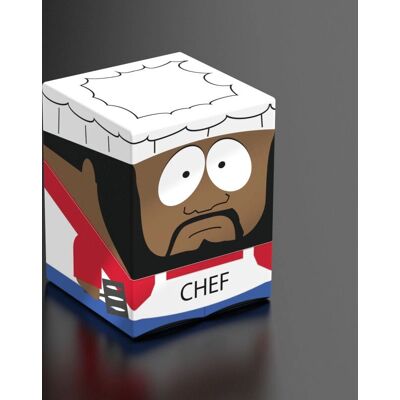 Boîte pour cartes Squaroes South Park Chef - Boîte pour decks TCG - Publicité Boîte pour cartes Squaroes South Park Chef - Boîte pour decks TCG - Publicité