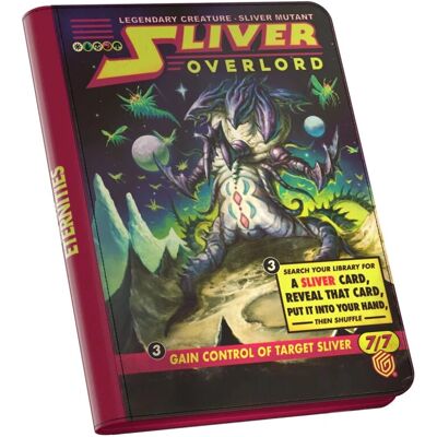 Ultimate Guard - Zipfolio 360 Xenoskin Magic: The Gathering Edge of Eternities - Sliver Overlord - Kortalbum Ultimate Guard - Zipfolio 360 Xenoskin Magic: The Gathering Edge of Eternities - Sliver Overlord - Kortalbum