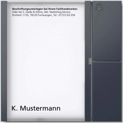 Siedle Siedle 210004997-00 Türsprechanlage - Anthrazit Siedle Siedle 210004997-00 Türsprechanlage - Anthrazit