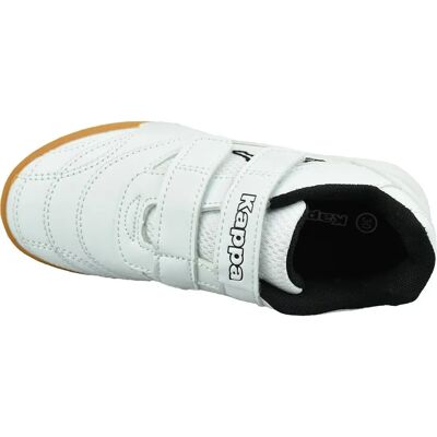 Kappa Kickoff K 260509K1011 Kinder Hallenschuhe Weiß All Seasons Kappa Kickoff K 260509K1011 Kinder Hallenschuhe Weiß All Seasons