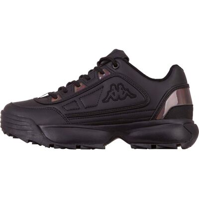 Basket unisexe noir au style moche Kappa Modèle 242681GC Basket unisexe noir au style moche Kappa Modèle 242681GC