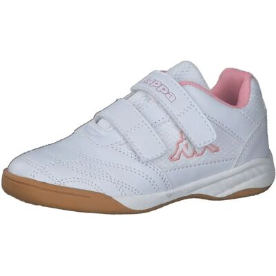 Buty piłkarskie dziecięce Kappa Kickoff K 260509K1072 Biało/Różowe Buty piłkarskie dziecięce Kappa Kickoff K 260509K1072 Biało/Różowe