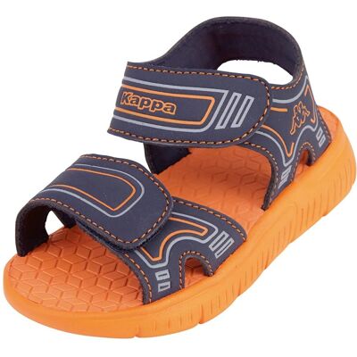 Kappa Kaleo - Grau/Orange Kindersandalen Kappa Kaleo - Grau/Orange Kindersandalen