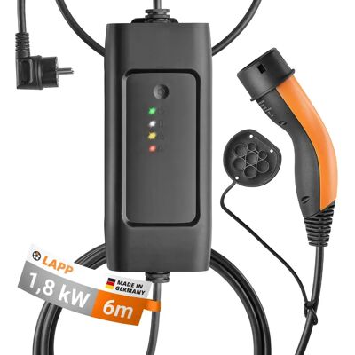 Mobilní nabíjecí stanice Lapp Mobility - Typ 2 - 1,8 kW Mobilní nabíjecí stanice Lapp Mobility - Typ 2 - 1,8 kW