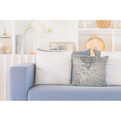 Kayoom - Nostalgie 285 - Grau - 45cm x 45cm - Cushion Kayoom - Nostalgie 285 - Grau - 45cm x 45cm - Cushion
