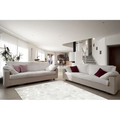 KAYOOM Spark 210 - Lederteppich mit Metallic-Applikationen KAYOOM Spark 210 - Lederteppich mit Metallic-Applikationen