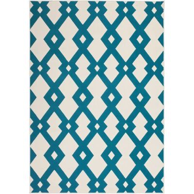 Kayoom Rövidszőrű szőnyeg Now! 100 Elefántcsont Türkiz 160cm X 230cm - Szőnyeg Kayoom Rövidszőrű szőnyeg Now! 100 Elefántcsont Türkiz 160cm X 230cm - Szőnyeg