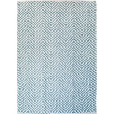 Tapis en coton KAYOOM Aperitif 410 - 160x230cm, Bleu - Publicité Tapis en coton KAYOOM Aperitif 410 - 160x230cm, Bleu - Publicité
