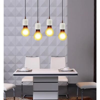 Kayoom Sigma I Weiße Deckenleuchte - Minimalistisches Design Kayoom Sigma I Weiße Deckenleuchte - Minimalistisches Design