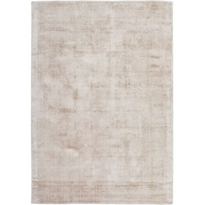 Kayoom Elfenbein Taupe Handgefertigter Viskose-Teppich - Teppich Kayoom Elfenbein Taupe Handgefertigter Viskose-Teppich - Teppich