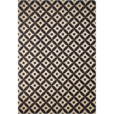 Kayoom - Scandy 210 - Schwarz - Naturell - Teppich Kayoom - Scandy 210 - Schwarz - Naturell - Teppich