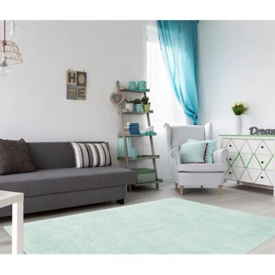 Kayoom Bali 110 Tapis à Poil Haut Bleu Pastel - Tapis - Publicité Kayoom Bali 110 Tapis à Poil Haut Bleu Pastel - Tapis - Publicité