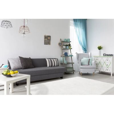 Kayoom Bali 110 Ivoor Teppich - Hochflor, 80x150cm Kayoom Bali 110 Ivoor Teppich - Hochflor, 80x150cm