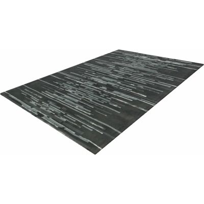 Kayoom Arte Espina Flachflorteppich Satin 8059 Anthrazit - Teppich Kayoom Arte Espina Flachflorteppich Satin 8059 Anthrazit - Teppich
