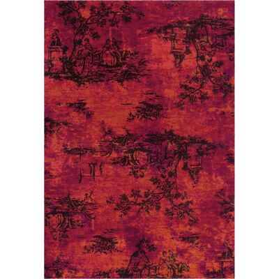 Arte Espina Vintage 5206 Roter Teppich - Teppich Arte Espina Vintage 5206 Roter Teppich - Teppich
