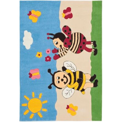 ARTE ESPINA Joy 4091 Teppich - Bunt, 110x160 cm, 22 mm, Strapazierfähig, Fußbodenheizung geeignet ARTE ESPINA Joy 4091 Teppich - Bunt, 110x160 cm, 22 mm, Strapazierfähig, Fußbodenheizung geeignet