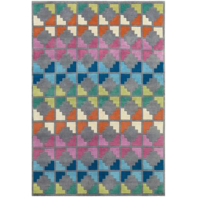 Kayoom Arte Espina Flachflorteppich Cristal 8019 Multi 200cm X 300cm - Teppich Kayoom Arte Espina Flachflorteppich Cristal 8019 Multi 200cm X 300cm - Teppich