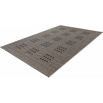 Kayoom Taupe Tapis Plat Intérieur/Extérieur - Tapis - Publicité Kayoom Taupe Tapis Plat Intérieur/Extérieur - Tapis - Publicité