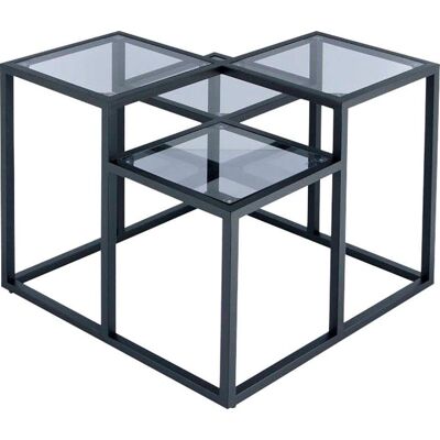 KAYOOM Steps 625 Beistelltisch - Modernes Würfeldesign KAYOOM Steps 625 Beistelltisch - Modernes Würfeldesign