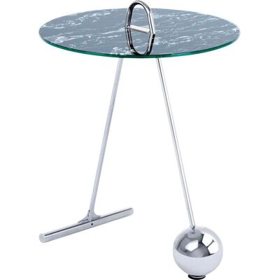 KAYOOM Pendulum 525 - Rund Beistelltisch - Schwarz KAYOOM Pendulum 525 - Rund Beistelltisch - Schwarz