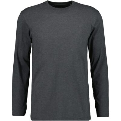 RAGMAN 3XL Grijs Casual Katoen Lange Mouw Shirt - Shirt RAGMAN 3XL Grijs Casual Katoen Lange Mouw Shirt - Shirt