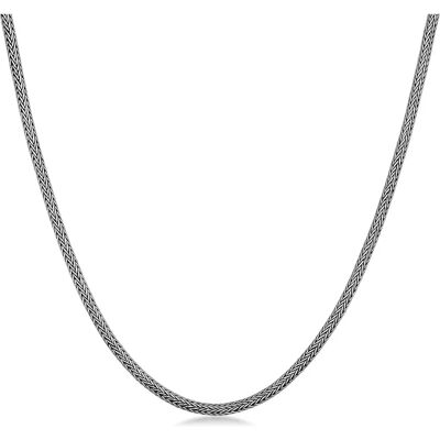 KUZZOİ Herren 3mm Silberschmuck - Halskette für Anhänger KUZZOİ Herren 3mm Silberschmuck - Halskette für Anhänger