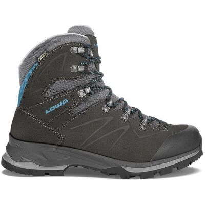 Lowa Badia GTX Damen Trekkingstiefel - Anthrazit/Blau - Bergwandern Lowa Badia GTX Damen Trekkingstiefel - Anthrazit/Blau - Bergwandern