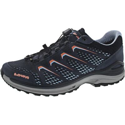 Lowa Maddox Gtx Lo - STAHLBLAU/LACHS - Wasserdichte Damen Schuhe Lowa Maddox Gtx Lo - STAHLBLAU/LACHS - Wasserdichte Damen Schuhe