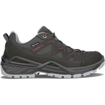 Lowa Sirkos EVO GTX LO - Anthrazit/Beere - Damen Multifunktionsschuhe Lowa Sirkos EVO GTX LO - Anthrazit/Beere - Damen Multifunktionsschuhe