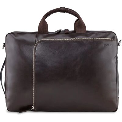 Picard Buddy Ledertasche - Dunkelbraun, 42cm, Laptop, Vielseitig Picard Buddy Ledertasche - Dunkelbraun, 42cm, Laptop, Vielseitig