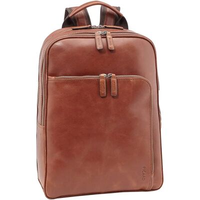 Sac à dos en cuir Picard Buddy - Ordinateur portable, Marron - Sac à dos Sac à dos en cuir Picard Buddy - Ordinateur portable, Marron - Sac à dos