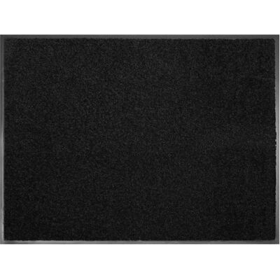 PRIMAFLOR-IDEEN IN TEXTIL CLEAN Schwarze Fußmatte - Fußmatte PRIMAFLOR-IDEEN IN TEXTIL CLEAN Schwarze Fußmatte - Fußmatte