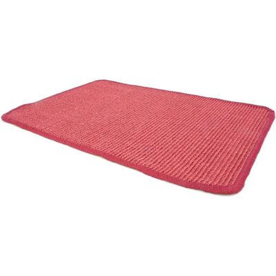 PRIMAFLOR-IDEEN IN TEXTIL Sisallux Teppich - 100x200cm, rot, 6mm, gewebter Sisal-Teppich PRIMAFLOR-IDEEN IN TEXTIL Sisallux Teppich - 100x200cm, rot, 6mm, gewebter Sisal-Teppich