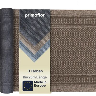 PRIMAFLOR-IDEEN IN TEXTIL AZTEC Teppich - Braun, 66x400cm, 7mm, Polypropylen PRIMAFLOR-IDEEN IN TEXTIL AZTEC Teppich - Braun, 66x400cm, 7mm, Polypropylen