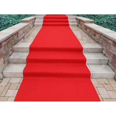 PRIMAFLOR-IDEEN IN TEXTIL Podium Läufer - Eventteppich, Rot, 150x1400cm PRIMAFLOR-IDEEN IN TEXTIL Podium Läufer - Eventteppich, Rot, 150x1400cm