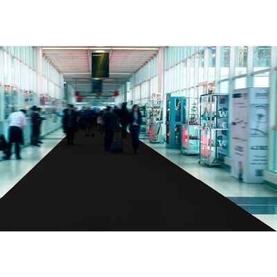 PRIMAFLOR Läufer - Schwarz, 600x200cm - Outdoor-Eventteppich PRIMAFLOR Läufer - Schwarz, 600x200cm - Outdoor-Eventteppich