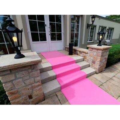 PRIMAFLOR PODIUM Läufer - 100x230cm, Rosa, Robuster Nadelfilz, Outdoor PRIMAFLOR PODIUM Läufer - 100x230cm, Rosa, Robuster Nadelfilz, Outdoor