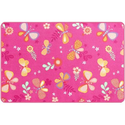 Primaflor Papillon Kinderteppich - Schmetterlingsmuster, 140x200cm Primaflor Papillon Kinderteppich - Schmetterlingsmuster, 140x200cm