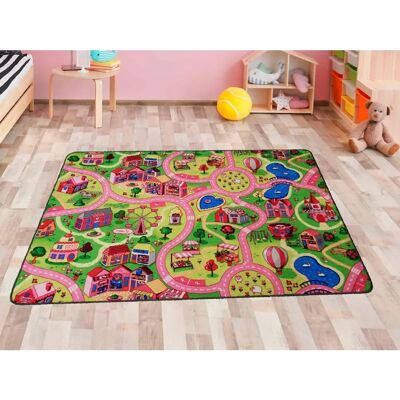 PRIMAFLOR-IDEEN IN TEXTIL Sweet City - Bunt Straßen-Spielteppich PRIMAFLOR-IDEEN IN TEXTIL Sweet City - Bunt Straßen-Spielteppich