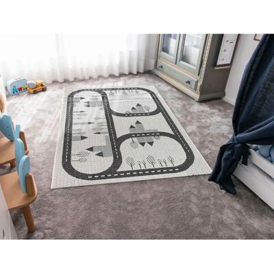PRIMAFLOR-IDEEN IN TEXTIL Kinderteppich "CABANE - Streets" - Kinder Teppich PRIMAFLOR-IDEEN IN TEXTIL Kinderteppich "CABANE - Streets" - Kinder Teppich