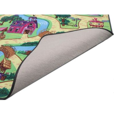 PRIMAFLOR CANDY TOWN Kinderteppich - 160x200cm, Robust, Bunt PRIMAFLOR CANDY TOWN Kinderteppich - 160x200cm, Robust, Bunt