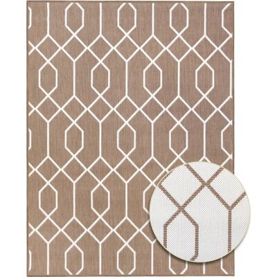PRIMAFLOR-IDEEN IN TEXTIL Wende-Outdoor-Teppich - Geo River - 160x220cm - Braun PRIMAFLOR-IDEEN IN TEXTIL Wende-Outdoor-Teppich - Geo River - 160x220cm - Braun