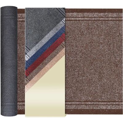 PRIMAFLOR-IDEEN IN TEXTIL MALAGA - Teppich, Braun, 66x300cm, 6mm, Rutschfest, Indoor PRIMAFLOR-IDEEN IN TEXTIL MALAGA - Teppich, Braun, 66x300cm, 6mm, Rutschfest, Indoor