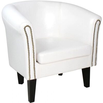 Miadomodo Fehér Chesterfield fotelek - Stílusos és kényelmes Miadomodo Fehér Chesterfield fotelek - Stílusos és kényelmes