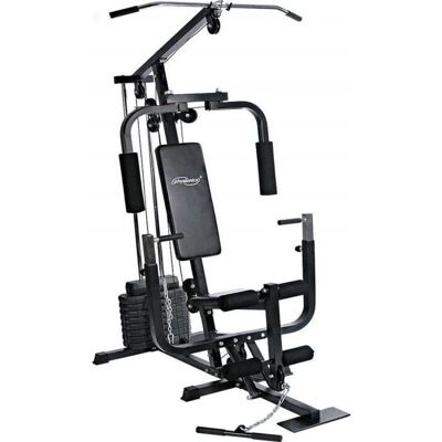 Wielofunkcyjny Sprzęt Fitness Physionics - Regulowana Waga - Kompaktowy Design - Obsługuje 200kg - Wiele Modułów Wielofunkcyjny Sprzęt Fitness Physionics - Regulowana Waga - Kompaktowy Design - Obsługuje 200kg - Wiele Modułów