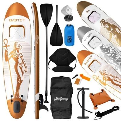 Physionics Felfújható SUP deszka - Rózsaszínarany - 305 X 76 X 12 Cm - Felfújható paddleboard Physionics Felfújható SUP deszka - Rózsaszínarany - 305 X 76 X 12 Cm - Felfújható paddleboard