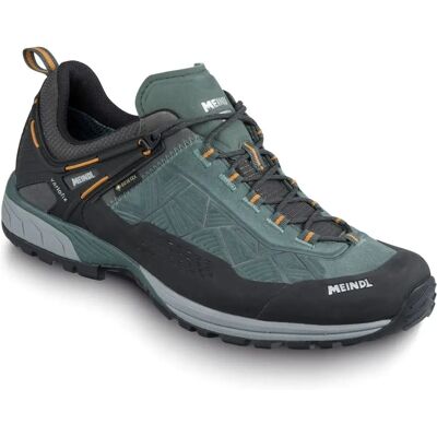 Chaussure Multifonctionnelle Meindl Top Trail GTX - Loden/Orange - Imperméable, Respirante - Randonnée - Publicité Chaussure Multifonctionnelle Meindl Top Trail GTX - Loden/Orange - Imperméable, Respirante - Randonnée - Publicité