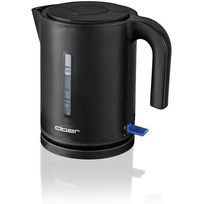 Cloer 4120 Elektrischer Wasserkocher - 2200W, 1,2L, Schwarz, Sicherheit & Überhitzung Cloer 4120 Elektrischer Wasserkocher - 2200W, 1,2L, Schwarz, Sicherheit & Überhitzung