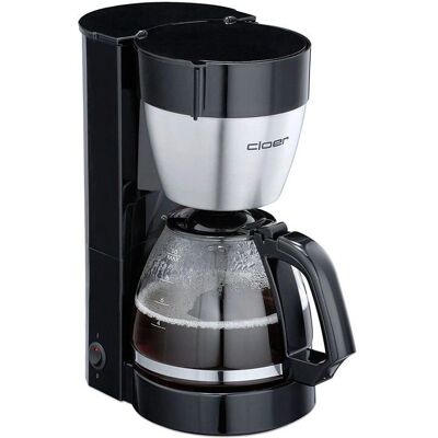 Cloer 5019 Kávovar - 10 šálků, Funkce udržování teploty, 800W, Černý Cloer 5019 Kávovar - 10 šálků, Funkce udržování teploty, 800W, Černý